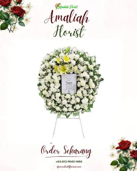 Krans Bunga Duka Warukawung